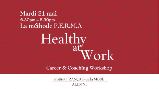 Healthy at work ! Workshop Career & Coaching 