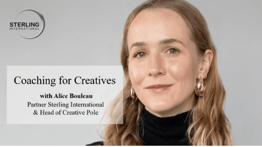 Coaching for Creatives -  Workshop with Alice Bouleau (Sterling International)